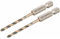 DEWALT metaalboor HSS-G, 2x3mm, zeskantig - 2 stuks