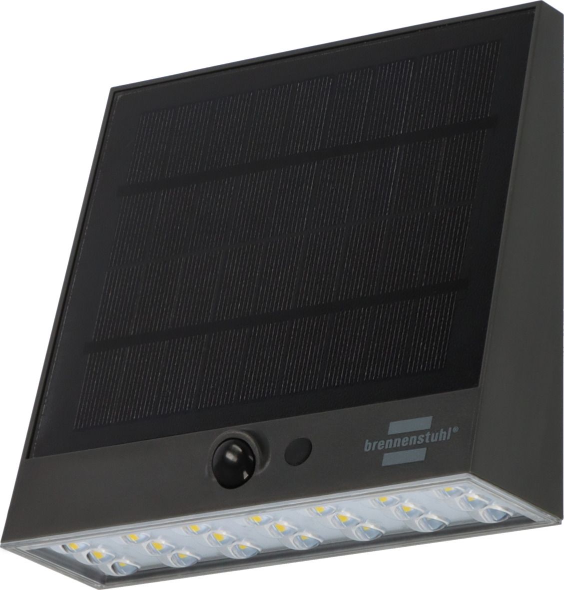 Brennenstuhl Solar LED Garden Light 1000lm 4000K IP54 - Grey
