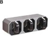 NCD E-Commerce Handel GmbH Set de boîtes à épices en acier inoxydable avec pots à épices et épices - gris