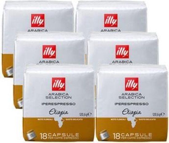 illy Iperespresso Koffie Ethiopia - 18 Capsules