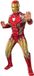 Rubies Iron Man Rood, Goud Maat 48-50