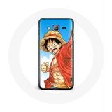 Maniacase Etui voor Samsung Galaxy J7 2016 Manga One piece Luffy Anime
