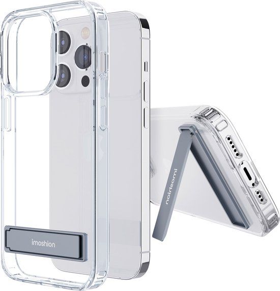 iMoshion Stand Backcover iPhone 13 Pro - Transparant