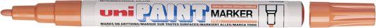 uni-ball Uni Paint PX-21 Paint Marker - Zwarte verfstift met 0.8 – 1.2 mm punt