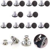Merkloos Jeansknoppen - vervangende knopen - 10 stuks - brons - 17 mm