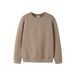 NAME IT KIDS sweater met borduursels - zand