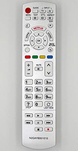 Ersatz Fernbedienung voor Panasonic TV N2QAYB001010 - 0764137301316