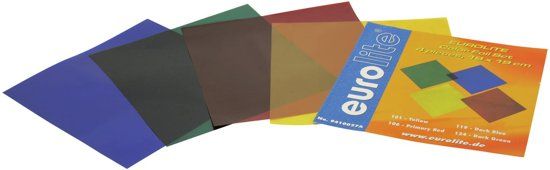 EUROLITE Color-Foil Set 19x19cm four colors