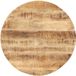 vidaXL Plateau rond 15-16 mm 80 cm massif bois de manguier