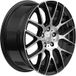 WHEELWORLD-2DRV WH26 noir usiné 8.0Jx18 4x100 ET35