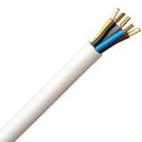 Kopp 156005047 electriciteitssnoer Wit 5 m
