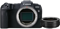 Canon EOS RP Body + EF-EOS R Adapter - 26.2MP MILC Body - Black