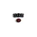 KED QUICKSAFE avec circuit imprimé et guide-courroie pour le casque KED Meggy