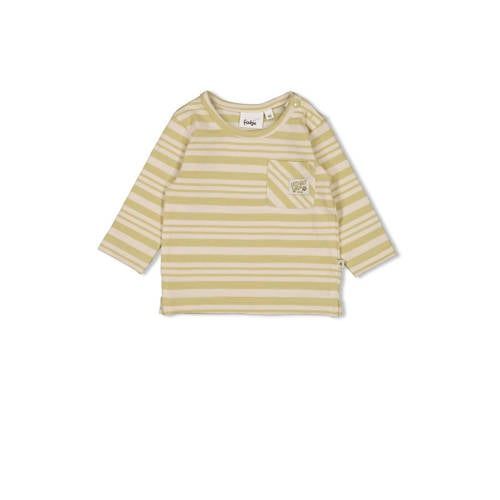 Feetje longsleeve Safari Savage groen