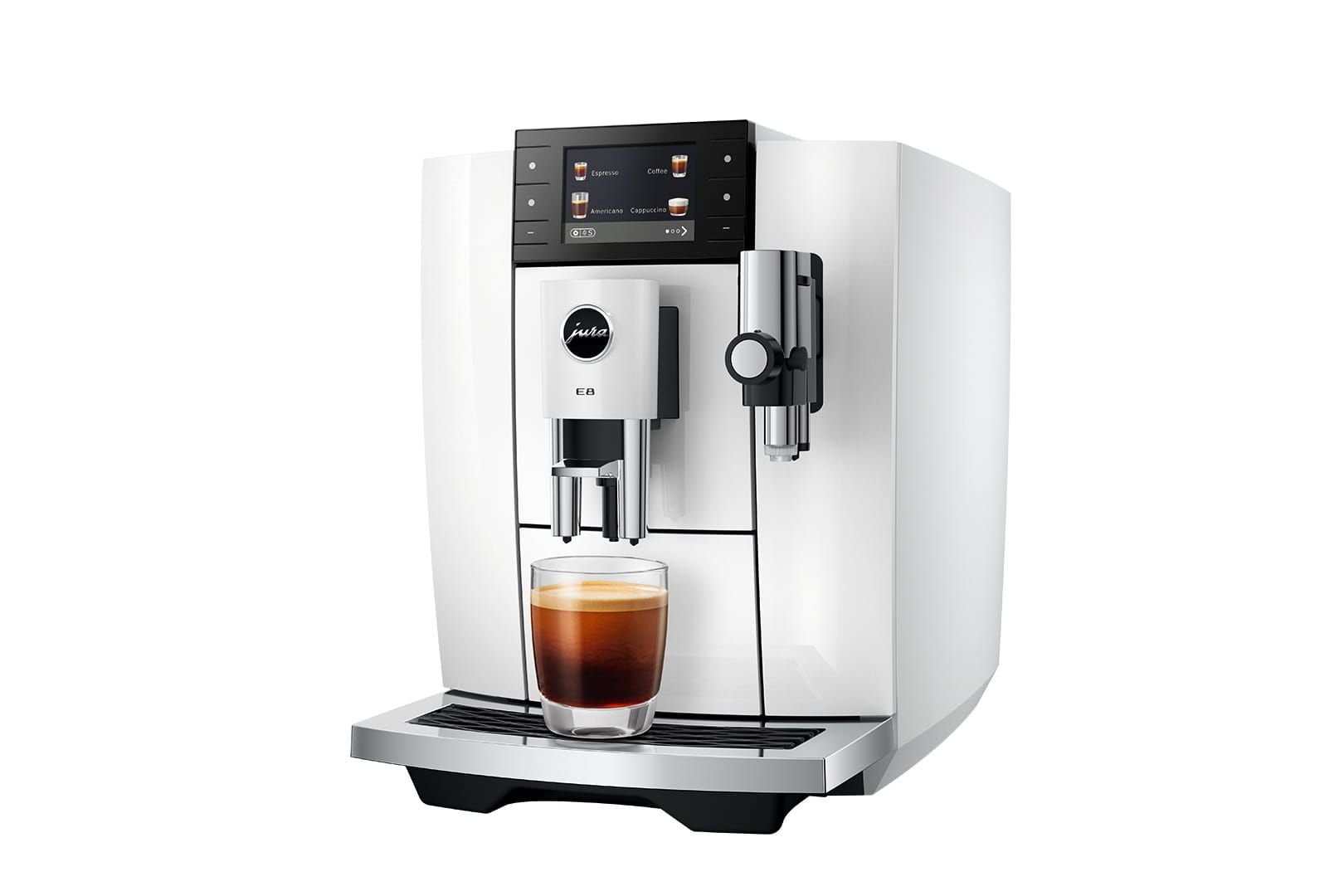 JURA - E8 Piano White (ED) - Volautomatische espressomachine
