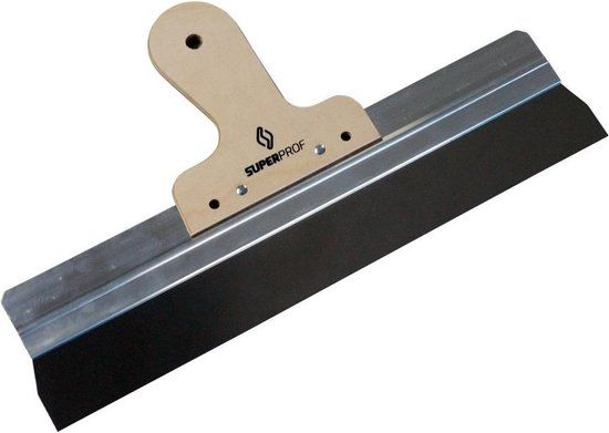 Spackmes - Super Prof - aluminium 570 mm RVS met houten greep