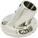 Marine Acier inoxydable 60° Support rond Argent 25 mm
