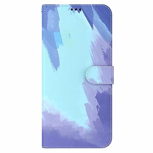 TUUNKMUY voor Nokia XR20 Hoesje, Premium PU Lederen Portemonnee Flip Folio Case Magnetische Bookstyle Beschermende Cover met Stand Functie en Kaartsleuven, Schokbestendige Telefoonhoesjes voor Nokia XR20 Winter Sneeuw