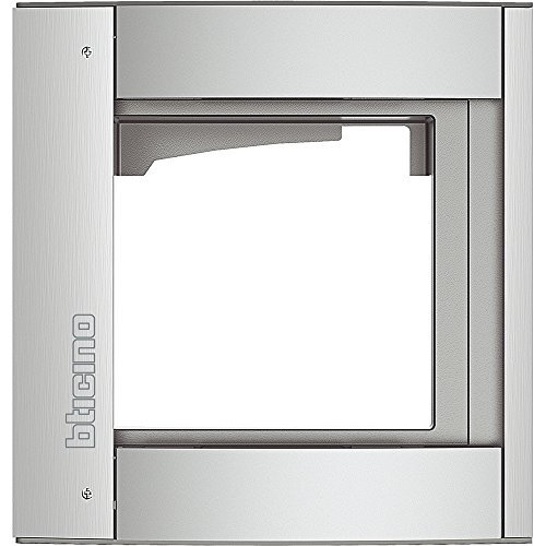 LEGRAND Afdekframe 1-modulair voor SFREA intercom allmetal, incl. moduledrager voor audio/video deurstation