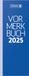 BRUNNEN Voortekenboek, model 784 (2025), 1 pagina = 2 dagen, 108 × 297 mm, 192 pagina's, plafondband, blauw
