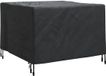 vidaXL Loungesethoes Zwart 99 x 99 x 60 cm