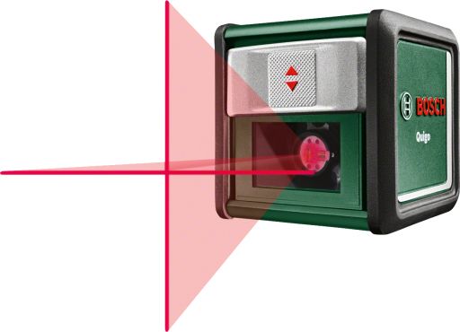 Bosch Quigo Lijnlaser - 10m Bereik - Rood - Zelfnivellerend