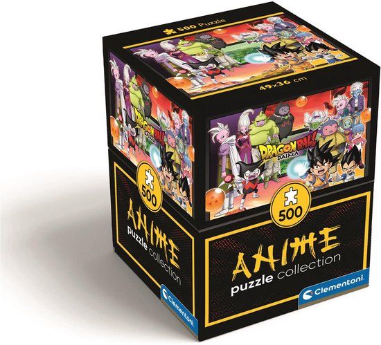 Clementoni Puzzel 500 Stukjes Dragon Ball Daima Anime Collection Cube