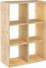 Astigarraga Houten Vakkenkast Open - 6 vakken kubuskast - Boekenkast van PEFC grenen - 105x71cm