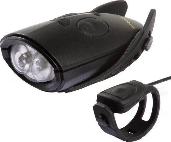 Hornit Mini Hornit Fietslicht met Geluidseffecten - Zwart