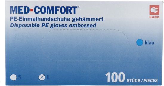 Med Comfort Wegwerp Handschoenen - 100 stuks - Wit