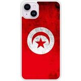 Apple iPhone 15 Drapeau tunisie Verstevigd hoesje met sublimatie bedrukking