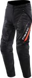 Dainese Drake 2 Super Air Tex Motorbroek Zwart/Rood Maat 50