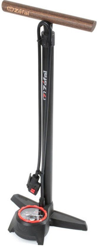 Zefal Profil Max FP60 Vloerpomp - Zwart - 11 bar - Stadsfiets
