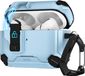 Apple AirPods Pro 1/2 Étui, Bleu bébé