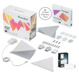 Philips Hue Philips Driehoekige Wandpanelen Starterkit (15 Panelen) + Philips Hue Wandmodule