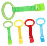 Merkloos Babybedden & Peuterbedden Set van 5 Handgrepen
