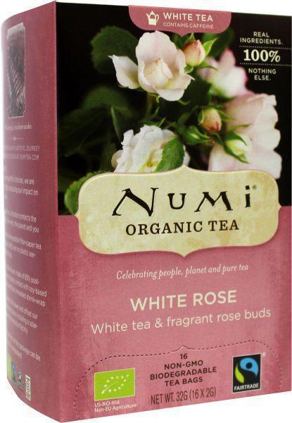 Numi Organic Tea White Rose 16st