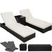 Tectake 401500 Tuinbeugelset Zwart