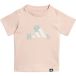 adidas Unisex bebé INFANT TIRO_NSTER GRAPHIC T-SHIRT, blush pink, 2-3 Years