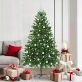 Prolenta Maison Exclusive Kerstboom met 300 LED-lampjes, inclusief standaard, groen, 180 cm, gemaakt van PE