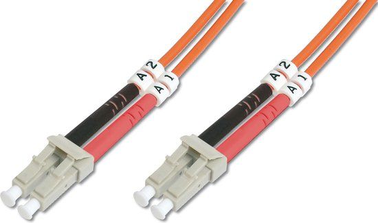 Digitus DK-2533-03 3m LC LC Oranje Glasvezel kabel