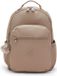 Kipling Seoul Backpack 27L Tan Beige Taupe