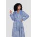 LingaDore fleece badjas - blauw