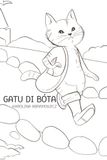 Ler, Gatu di Bóta: Ler, Colorir e Aprender! (O Gato das Botas) em Crioulo Cabo-verdiano