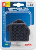 Lampa Pedaal Covers Land Rover / Volvo Zwart