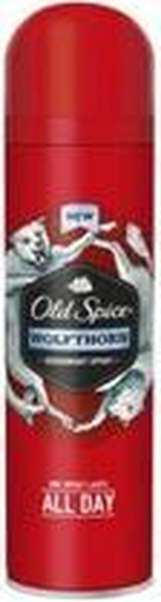 Old Spice Deodorant Spray For Men Wolf Thorn (deodorant Body Spray) 150 Ml