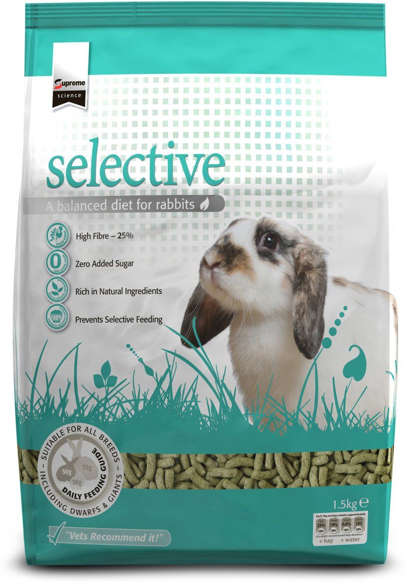 Supreme Science Selective Konijnenvoer - 1,5 Kg