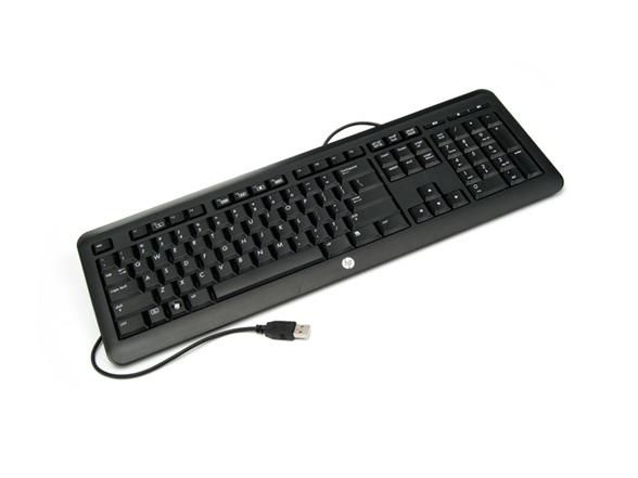 HP QY776AA - Toetsenbord - Zwart - USB - Bedraad