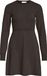VILA VIKERRY ROBE PULL COL ROND MANCHES LONGUES EN TRICOT CÂBLE NOOS