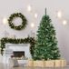 QLS Kunstkerstboom NK13 220 cm Spar met standaard Dennenboom
